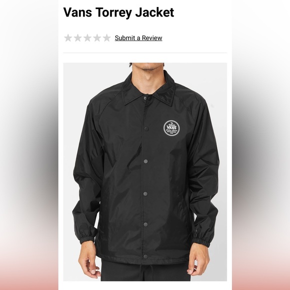 Vans Torrey Jacket Size Medium - Picture 2 of 3